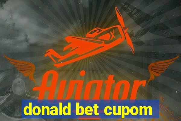 donald bet cupom